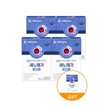 [4+1] 대웅제약 세노메가 오메가3와 코큐텐 큐텐+ 5박스(5개월분) / 혈행 혈압 동시케어! / 항산화 비타민E