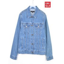 빈티지/ 유니클로 청자켓/여성M/데님/중청/브랜드/1161