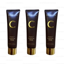 산다화 비타민C 화이트닝 크림, 3개, 60g