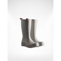 HUNTER 헌터 ORIGINAL 플레이 톨 무광 웰링턴 레인부츠 징크 그레이