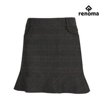 [레노마골프] [레노마골프]여성 체크 프릴 큐롯 RWPCI8531-190_G