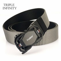 군용 벨트 밀리터리 등산 작업복 버클 허리띠 요대 혁대 캐주얼 혁띠 military belt 패션 금속 회전식 자동 내마모성 양면 다른 색상 나일론 남성용 견고한 전술