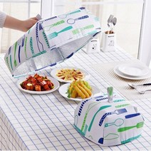 접이식 음식 보온 커버, 그린(대형)
