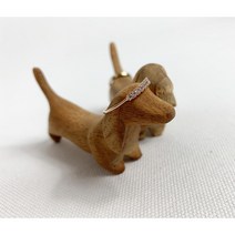 닥스훈트링홀더 악세사리거치대 반지걸이 보석함 반지거치대