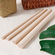 마크라메 목봉 마크라메봉 뉴송 15mm 재료, 15mm(40cm)
