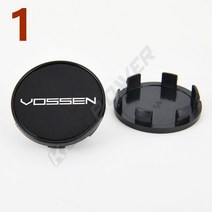VOSSEN 로고 스티커 휠 센터 캡 54MM/49MM 커버 허브 4 개, 01 1, 1개