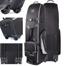 골프백 항공 커버 하드 케이스, 프리미엄 블랙