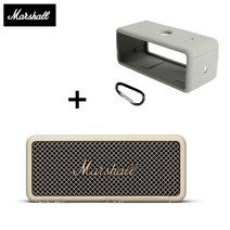 블루투스 스피커 앰프 MARSHALL EMBERTON 무선 블루투스 스피커 IPX7 방수 스테레오 베이스 야외 휴대용 플, 05 White and grey case
