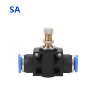 콤비락 파이프 스텐 모듈 앵글 컨넥터 1PCS 공압 피팅 PY/PU/PV/PE/HVFF/SA 에어 호스 퀵 커플 링 4mm ~ 12, SA|16mm