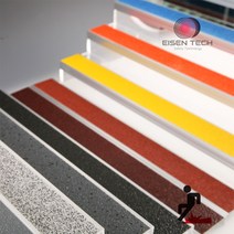 계단논슬립 고강도 스텐 알미늄 세라믹 고무 미끄럼 방지 논슬립, 5 알미늄세라믹논슬립 67폭 긴날개, 검정