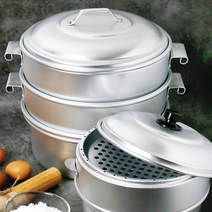 업소용 대형 계란 만두 찜기 찜솥 상하단 별도, 17-계란찜기세트 중 뚜껑1 채반2개 물솥1