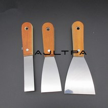 20Pcs 퍼티 나이프 석고 삽 벽 페인트 스크레이퍼 필링 벽 석고 주걱 핸들 페인트 가정용 건설 도구, 01 1inch