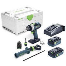 페스툴 576780 충전 해머 드릴 세트 TPC18 본체+배터리2+충전기+보관함 FESTOOL 툴보이
