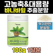 바나바잎 바나바 추출 추출물 차 분말 가루 파우더 고농축 대용량 고함량 40대 60대 홈쇼핑 50대