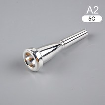 초보자용 전문 트럼펫 마우스 피스 Meg 3C5C7C 음악 액세서리 부품, 02 A2