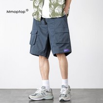 포켓 8부 배기 배나온남자바지 30대 남자 카고 치노 반바지 5부슬랙스 20대 50대 여름 칠부