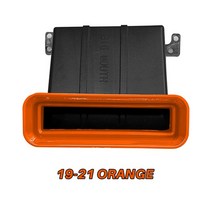 수입차 호환 부품 포드 포커스 공기 흡입구 Tuyere RS ST 해치백 세단 MK3 Mk4 큰 입 abs 교체 부품 2012 2, 04 19-21 Orange