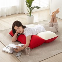 Zaza 멀티토퍼 필로우 빨아쓰는쿠션 등받이쿠션, 네이비형