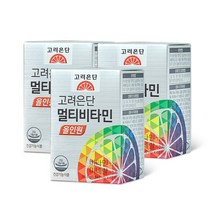 [종합영양제추천] 고려은단 멀티비타민 올인원 60정, 3개