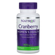나트롤 크랜베리 추출물 400mg 수산화마그네슘 인산칼슘 30캡슐, 1개, 기본