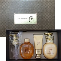 더후 후스파 바디 2종세트(워시220ml+로션220ml+크림60ml), 1세트
