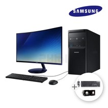 삼성 DB400T8A 8세대 코어 i5 16G SSD480GB 2TB HDD 듀얼하드 PC Win10 랜덤 모니터 세트 중고, 22인치 랜덤모니터