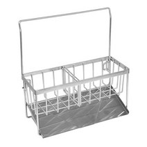 주식회사 더안 물고임없는 삼각배수홀 수세미 거치대, B.행주걸이형받침대+훅고리집게 2p 증정!, B.행주걸이형받침대