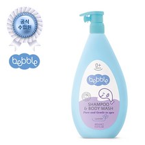 [자연주의베블] 베블 신생아 라벤더 샴푸&샤워젤 탑투토워시 (400ml), 단품