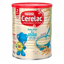네슬레 쎄레락 베이비 라이스 밀 이유식 분유 6개월+ 400g x 2통 Nestle Cerelac