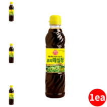 맛있는 매실청 1.19kg 1개 plum syrup 매실시럽 설탕대신 매실설탕 요리청 업소용 가정용 식자재 식재료 하동매실 무침용 조림용 볶음용 잡내제거 요리용 청