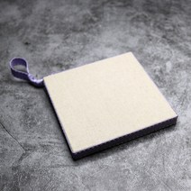 홈메디 컵받침 냄비받침 만들기-린넨 네추럴, 단품