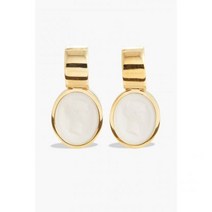 SIMONE ROCHA 시몬 로샤 Gold-tone cameo 귀걸이100961
