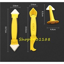 9개/대 내부 코너 유리 접착제 스크레이퍼 제거 바닥 타일 주걱 플라스틱 삽 도구, 01 as details