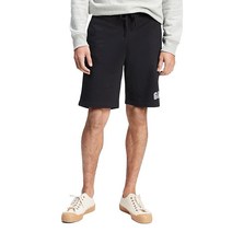 GAP 남성용 로고 플리스 반바지 헤더 그레이.