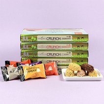 [제주커머스] 제주 초코 크런치3종 5박스 세트 제주직송, 3종 5개 1세트