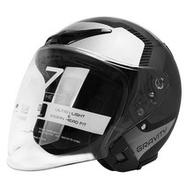 그라비티 헬멧 G-7 카본룩, S