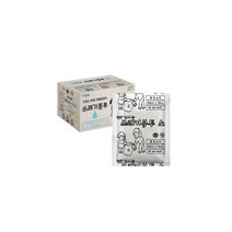 킹스봉 배접 쓰레기 재활용 봉투 소(20매) 1BOX 투명, 킹스봉 배접 쓰레기 재활용 봉투_소(20매) 1BOX