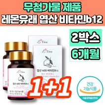 엽산 400 비타민 b12 folate folic acid 성장기 어린이 청소년 임산부 수유부 남자 여자 부부 임신 초기 전 준비 영양제 무첨가물, 2개, 90정