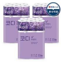 [KT알파쇼핑]코디 라벤다 30m 30롤 3팩