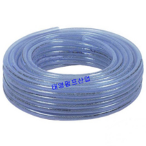 내압편사호스 13mm(내경)x90M 화단급수용 공장 기계설비 급 배수용 공업기기 배관용 각종액체 분체 이송용 각종기기배관용