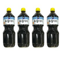 면사랑 우동다시 1.8L 70인분 대용량/업소용/식당용/일식/우동장국, 4개