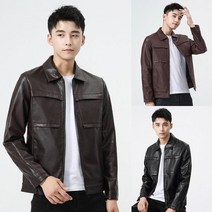 벨리타앤코 남자 가죽자켓 라이더 점퍼 캐주얼 집업 잠바 mde27