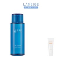 [라네즈] 옴므 액티브워터 스킨토너 180ml, 상세 설명 참조, 1개