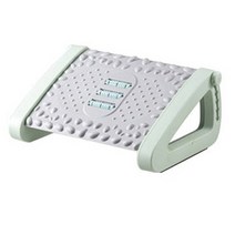 아워리빙 편한발 높이조절 사무실 책상 발받침대, 그린