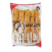 DF (청우)후라이드꼬치 150gx10개, 4개, 조리후섭취, 150g