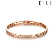 엘르주얼리 투 라인 팔찌 ELBRBB047
