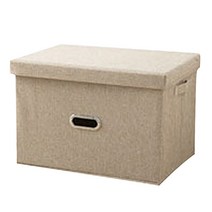인블룸 리빙박스A 중형, 베이지, 1개