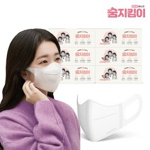 숨지킴이 성인용 화이트 300매 새부리형 국내생산 일회용 마스크, 50개입, 6개