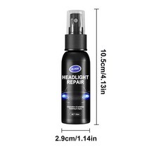 자동차 헤드라이트 연마제 스크래치 수리 유체 헤드램프 클리너 광택 및 키트 액세서리, [02] 30ml