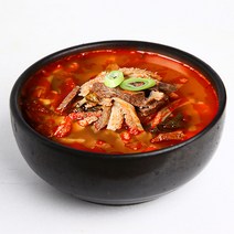 비바채 정성이 깃든 얼큰한 양평해장국 600g 6팩 10팩 우거지 소고기 소내장 즉석 국 탕 간편조리 냉동식품, 6개 600g